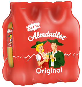 Almdudler Original Pet 6-Pack 150cl