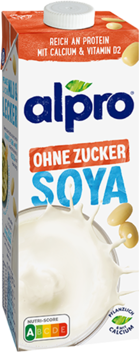 Alpro Sojadrink ohne Zucker Tetra 8x100cl