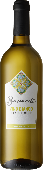 Baroncelli Vino Bianco Terre Siciliane sel.d'Italia 75cl