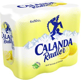 Calanda Radler Zitrone 2.0% Dose 6-Pack 50cl