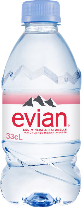 Evian Pet 24x33cl