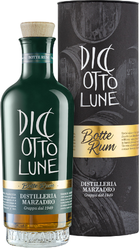 Grappa Marzadro Dic'Otto Lune Botte Rum 42% 50cl