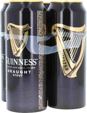 Guinness Draught Stout Dose 4-Pack 44cl