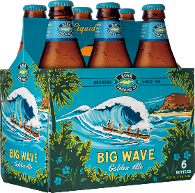 Kona Big Wave Golden Ale EW 6-Pack 35.5cl