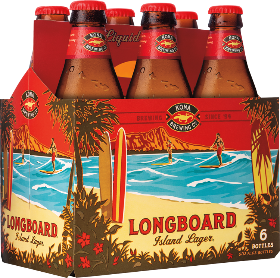 Kona Longboard Island Lager EW 6-Pack 35.5cl