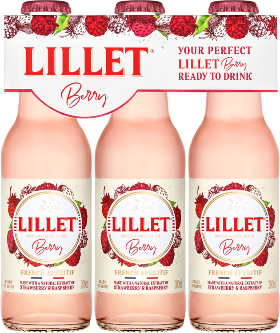 Lillet Berry RTD 5% EW 3-Pack 20cl