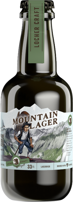 Locher Craft Mountain Lagerbier MW Harass 10x33cl