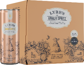 Lyre's Amalfi Spritz Alkoholfrei Dose 4-Pack 25cl