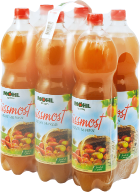 Möhl Obstsaft ab Presse Pet 6-Pack 150cl