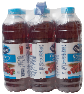 Ocean Spray Cranberry Cl.Light Pet 6-Pack 100cl