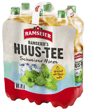 Ramseier Huus-Tee Schweizer Minze Pet 6-Pack 150cl