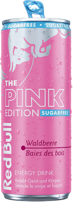 Red Bull The Pink Edition Waldbeere Dose 24x25cl