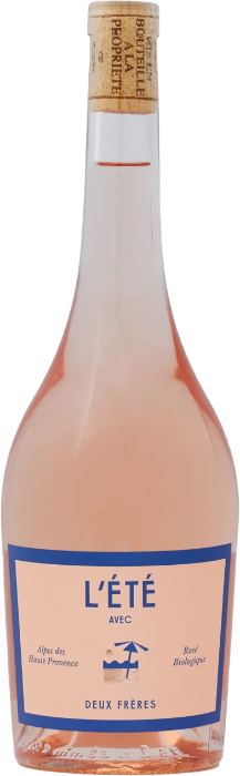 Rosé L'été avec Deux Frères Bio 3x150cl