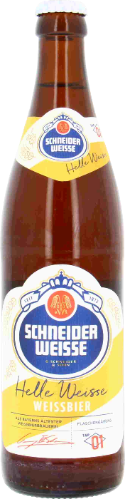 Schneider Weisse TAP 1 helle Weisse MW Har.20x50cl Schneider Weisse TAP 1 helle Weisse MW Har.20x50cl