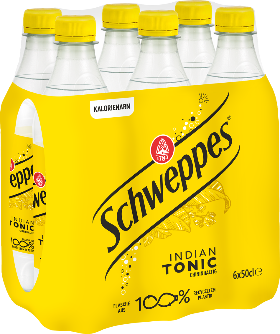 Schweppes Indian Tonic Pet 6-Pack 50cl | Bei Rio Getränke Kaufen