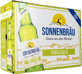 Sonnenbräu Ribelgold Rheintaler Maisbier EW 10-Pack 33cl