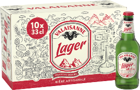 Valaisanne Lager EW 10-Pack 33cl