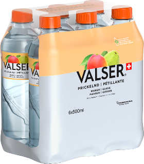 Valser Prickelnd Mango + Guave Pet 6-Pack 50cl