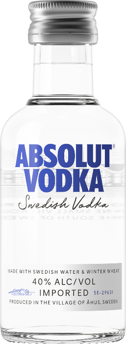 Vodka Absolut 40% 12x5cl