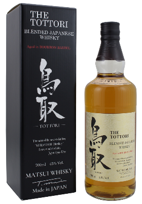 Whisky The Tottori Blended 43% 70cl