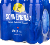 Sonnenbräu Lager hell Dose 6-Pack 50cl